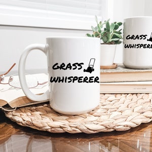 Funny Mug for Dad for Father&#39;s Day Lawn Lover Gift Idea Unique Thank You Gift for Yard Worker Maintenance Man Mug for Birthday Lawn Care
