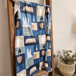 Holy Ghost Blanket for Kids LDS Baptism Gift for Boy Custom Religious Faith Keepsake Christian Child 8 Yr Old Salt Lake Temple Priesthood