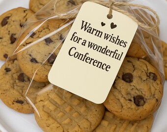 AFDRUKBARE Algemene Conferentie Cadeaukaartjes voor Goodies Traktaties Koekjes Basisbrood Bedienen Idee van de Buurt ZHV-folder Vriend Leuk