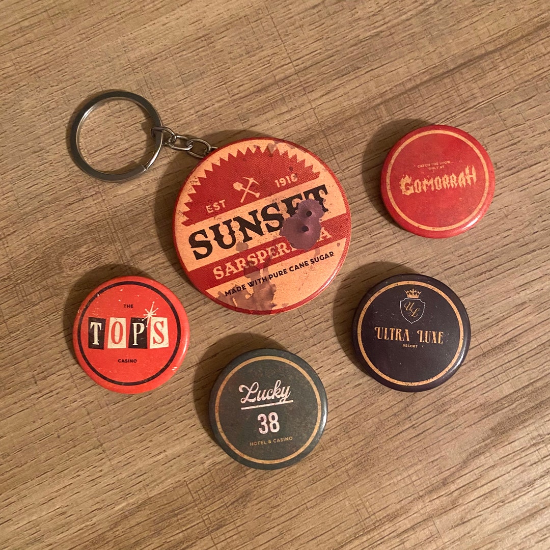Sunset Sarsaparilla Bottle Cap Opener Keychain and Pins Etsy