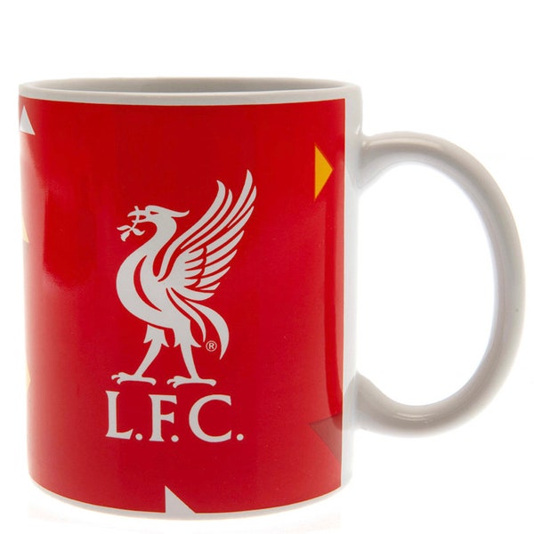 Liverpool FC Mug. Gift for LFC fans. Great football gift for premier league fans. Featuring liver bird on mug.