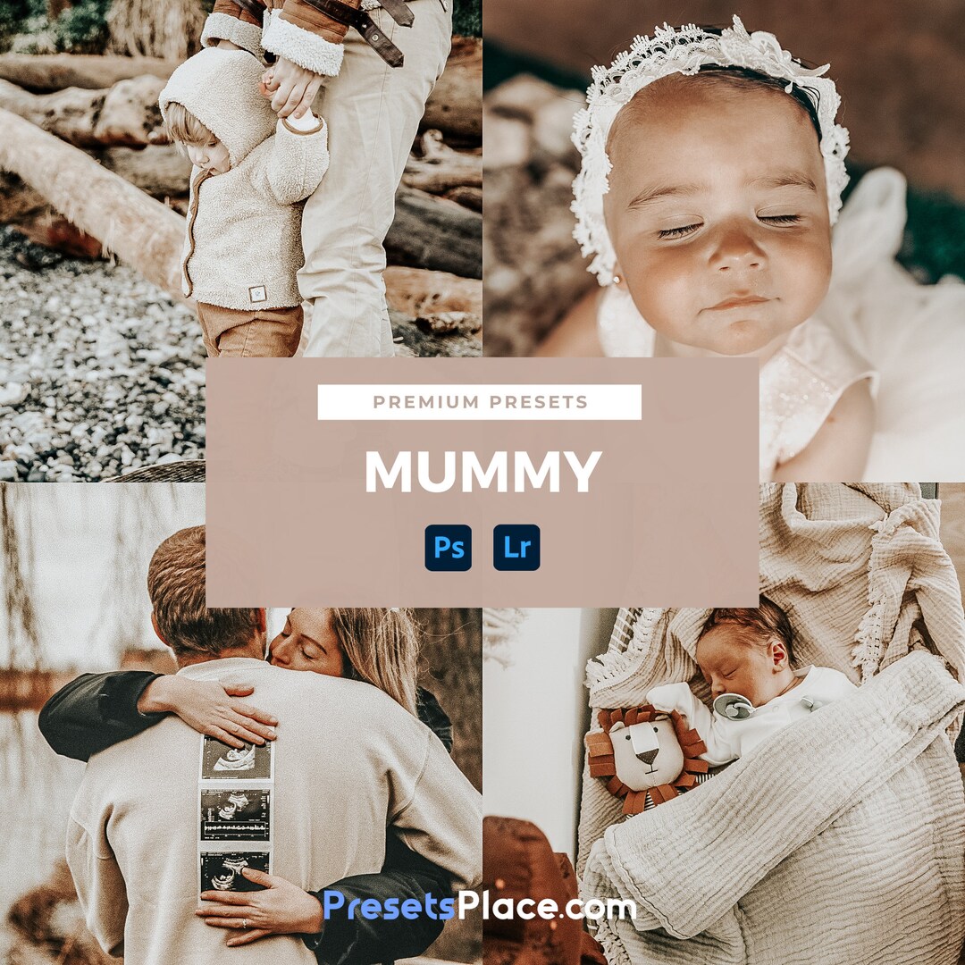 Mummy- Mobile & Desktop Preset , Baby Presets, Clean Cream Lightroom ...