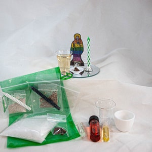 Santa Muerte Starter Kit, Santa Muerte Travel Kit