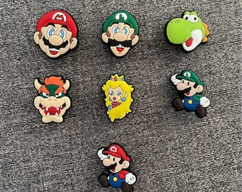 SUPER MARIO croc charms