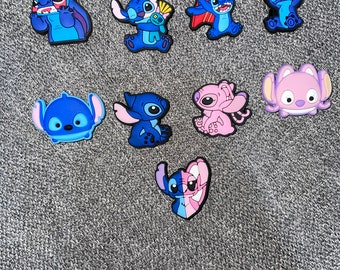 Stitch Croc Charms