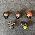 Harry Potter Themed Croc Charms – Jibbitz for Crocs - Wizard Charms - Hermione Ron Harry Charms product logo