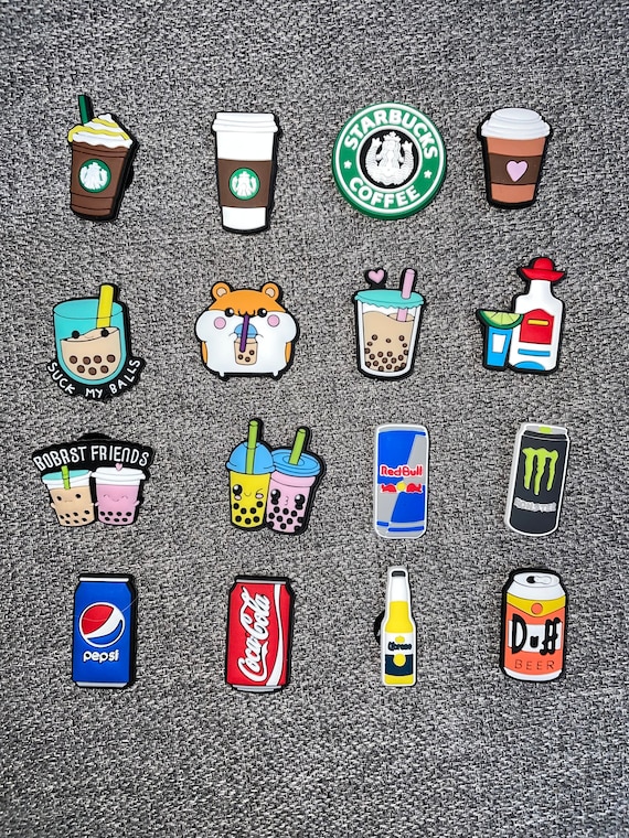 For Crocs Jibbitz Drink Jibbitz Croc Charms