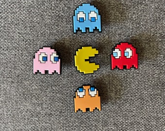 Pacman Croc Charms