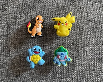 POKEMON STARTER SET (4) Croc Charms