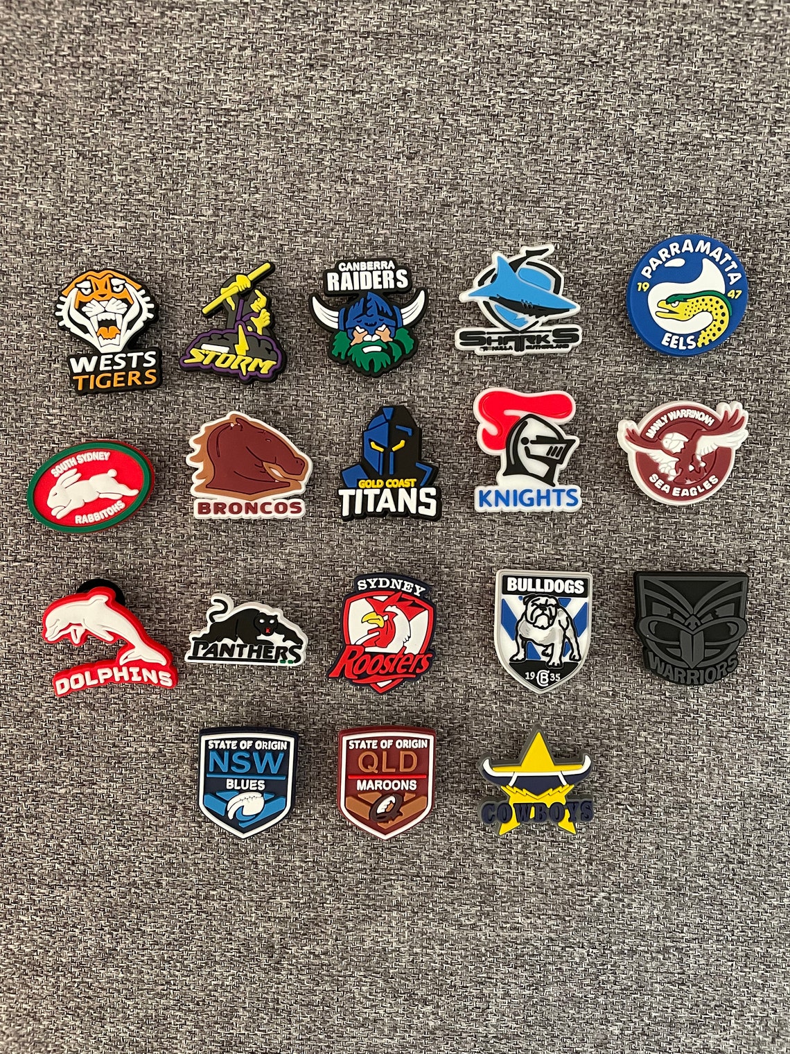 Rugby League Croc Charms Etsy Australia
