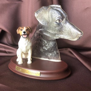 Vintage Limited Edition Faithful Friend Jumpin’ Jack Russells Bradford Exchange Figurine 2003