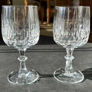 Vintage Schott-Zwiesel Flamenco Crystal Goblet - Blown Glass