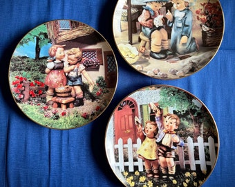 M.I. Hummel Plate Collection: Little Companions, Vintage Home Decor