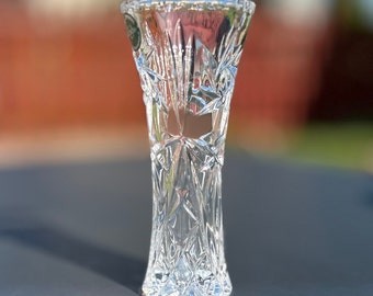 Vintage Lenox Crystal Star Vase - Shabby Chic Decor (6
