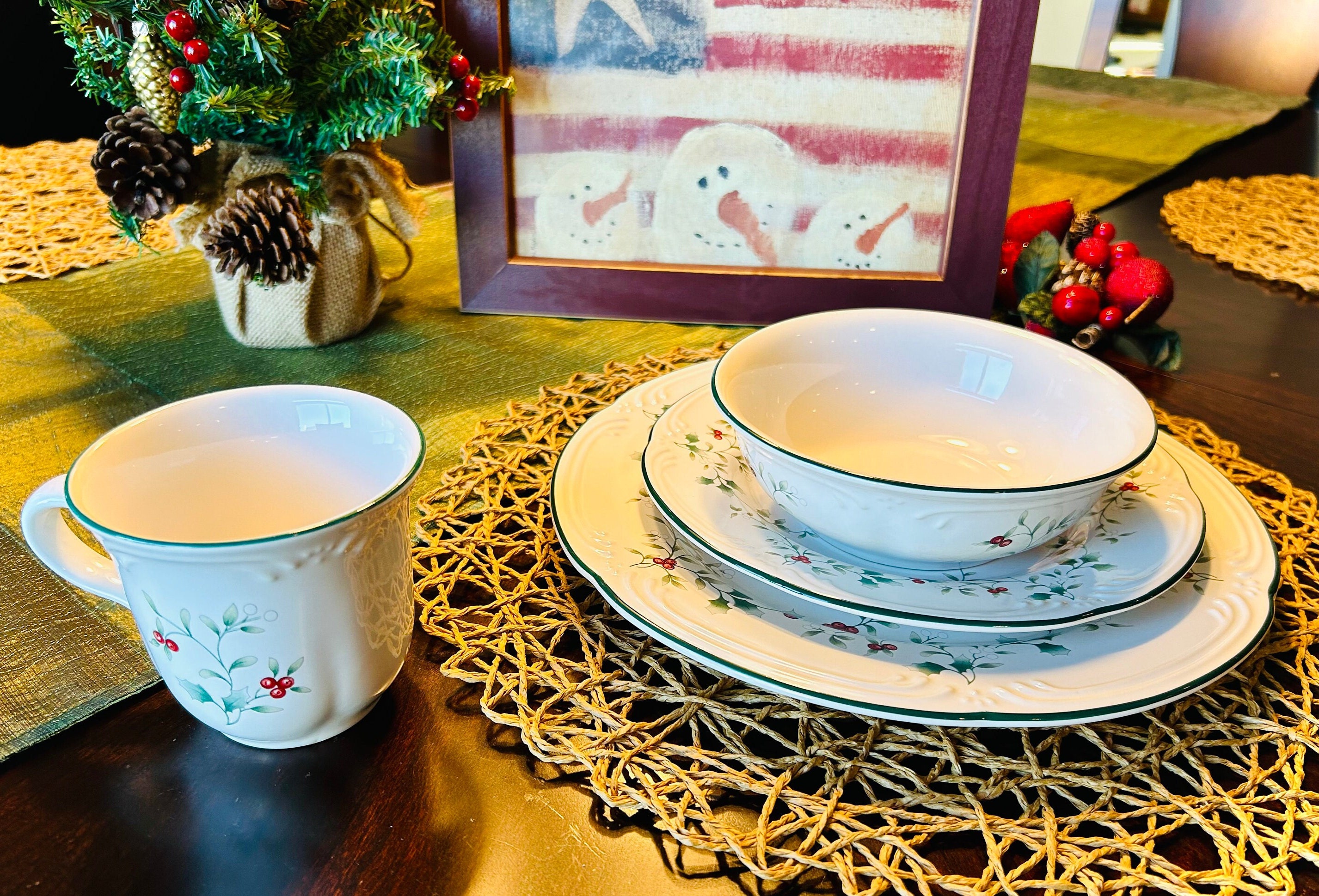 Pfaltzgraff Winterberry Winterberry Dish Set Pfaltzgraff Dishes