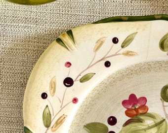 Set of 2 Certified International La Toscana Dinner Plates 11