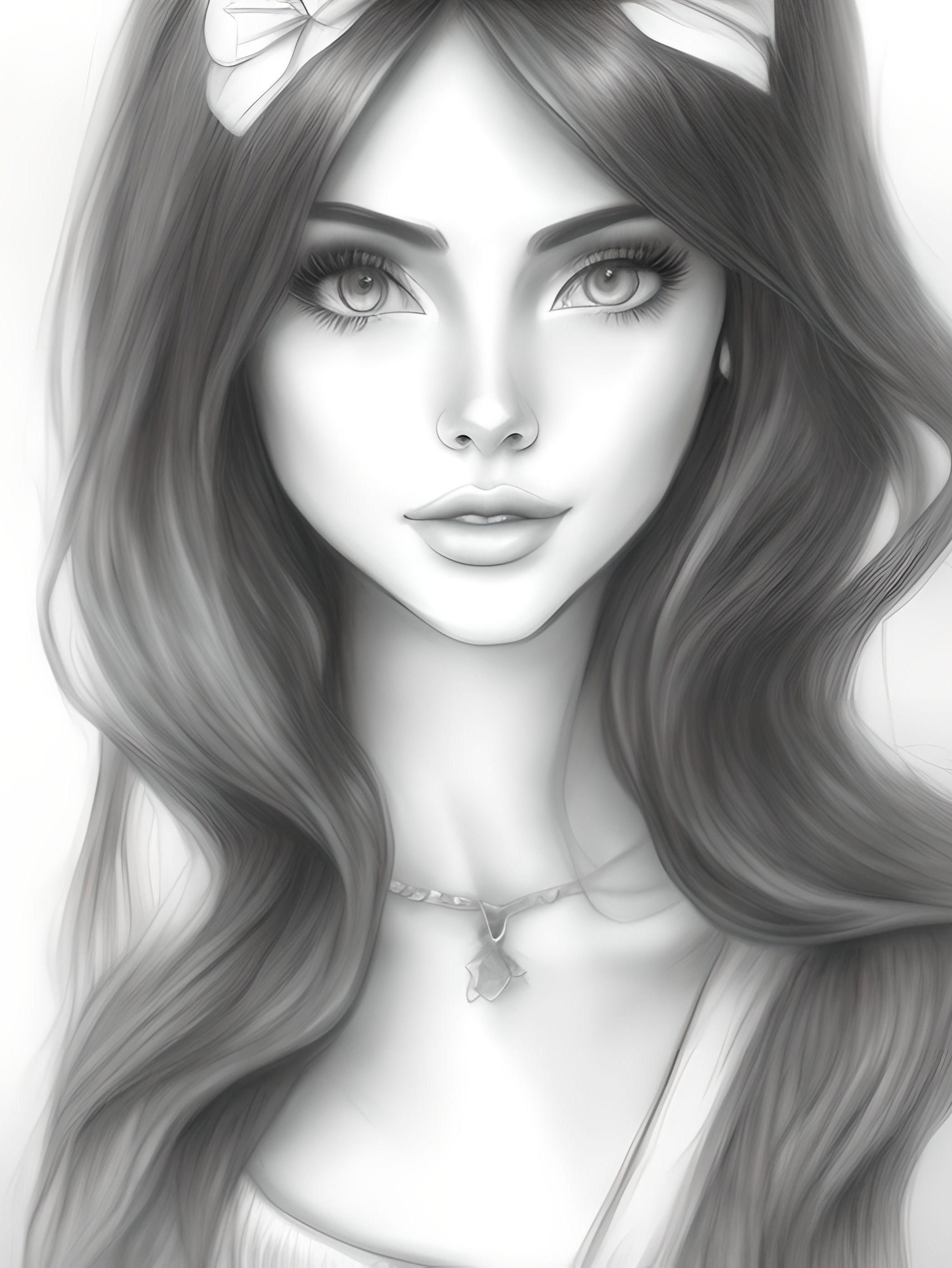 9,800+ Pencil Drawing Of Woman Illustrations, Royalty-Free Vector Graphics  & Clip Art - iStock