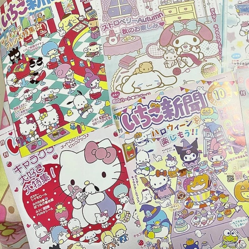 20 Kawaii Sanrio Anime Posters Featuring Hello Kitty and Etsy Australia