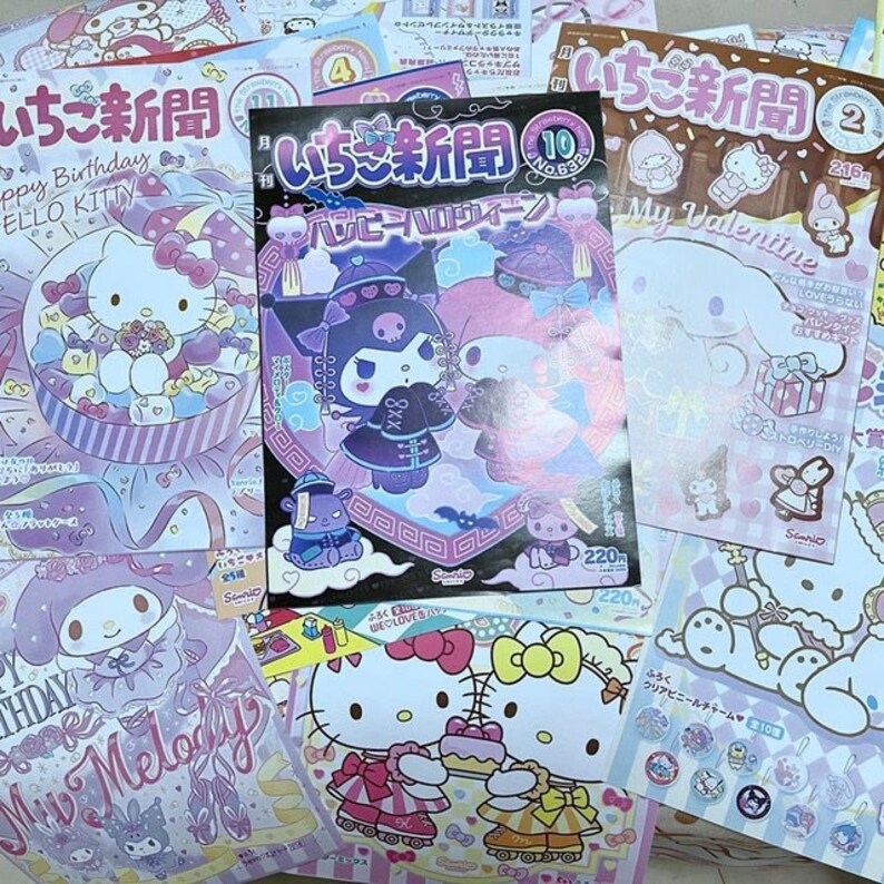 20 Kawaii Sanrio Anime Posters Featuring Hello Kitty and Etsy Australia