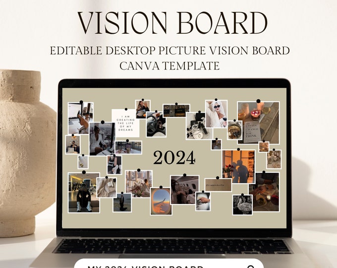 Vision Board Aufkleber-Set Für Frauen: Motivierende Bilder & Zitate, Wasserfest – Für Journal, Party