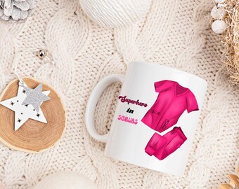 Mug super-héros pour infirmière : cadeau de remerciement pour une infirmière