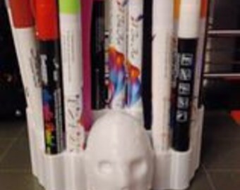 Jason Voorhees Sharpie Holder File for 3D printing 2 Version Bundle