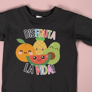 Kids Disfruta La Vida Fruit T Shirt - Guapiski