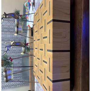 End grain cutting board Maple/ Walnut