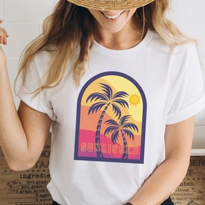 Sunkissed T-Shirt, Summer Shirt, Trendy Shirt, Aesthetic Shirt, Beach Vibes Shirt, Summer Vibes Shirt, VSCO, Vacation shirts, Girls Trip Tee