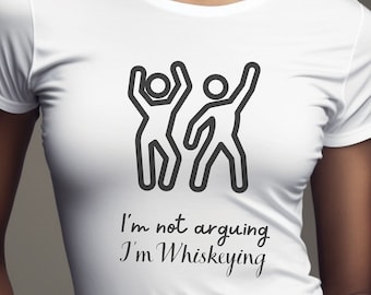 Unisex Whiskey T-Shirt, Funny Whiskey Shirt, Joke T-Shirt, Gift For Him, Gift For Her, Whiskey Drinker Lover, Bartender Top, Great For Party