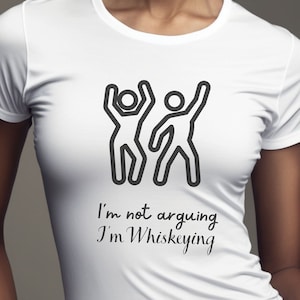 Unisex Whiskey T-Shirt, Funny Whiskey Shirt, Joke T-Shirt, Gift For Him, Gift For Her, Whiskey Drinker Lover, Bartender Top, Great For Party