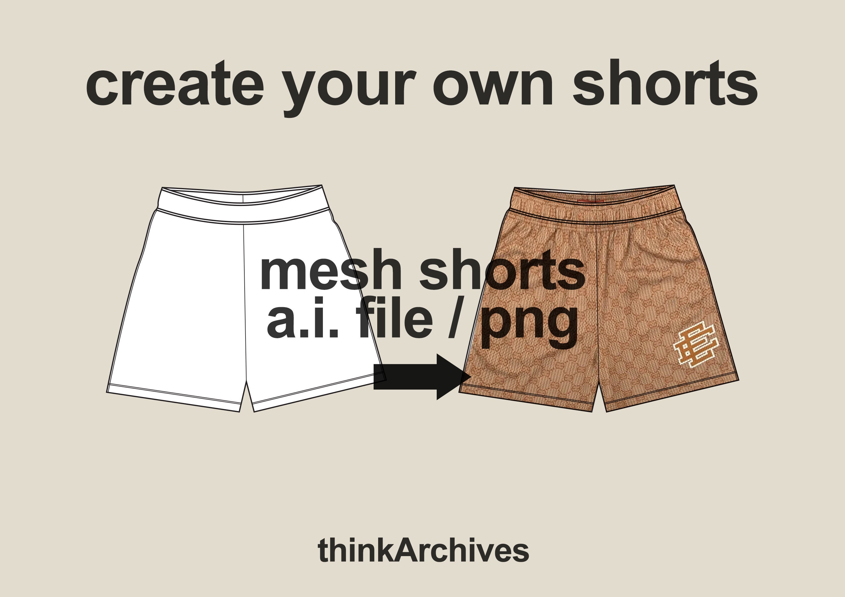 Shorts Template -  Australia