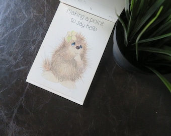 Vintage Precious Moments Postcard Book 1990 from me to you PM Book of Full Color Postcards Copyright Samuel J Butcher Co