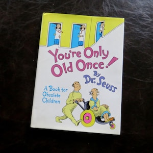 Jahrgang 1986 'Du bist nur einmal alt!' Buch - Ein Buch für obsolete Kinder von Dr. Seuss Großes Hardcover-Buch mit Schutzumschlag für Groß und Klein!
