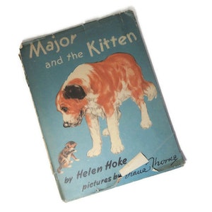 Vintage 'Major and the Kitten' Book