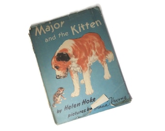 Vintage &#39;Major and the Kitten&#39; Book