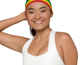 Rasta Headband: Reggae Jamaican Style Headscarf