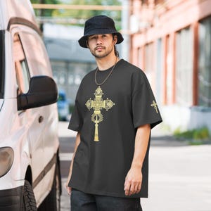 あおさん専用theredthread S motif T-shirt Abstract Graphic Printed SS Tee | STUDIO SEVEN (スタジオ セブン)