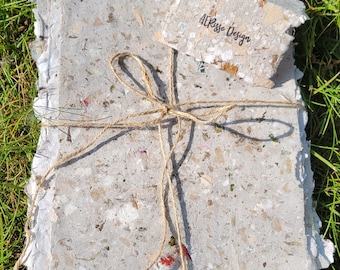 Handmade Repurposed Paper