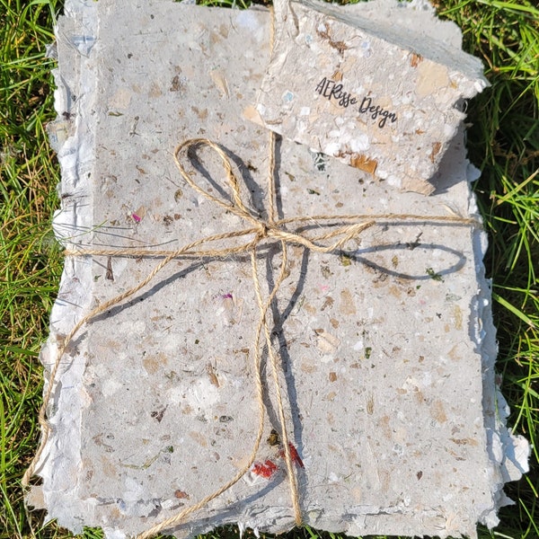Handmade Repurposed Paper