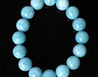 Wonderful Aquamarine Beaded Bracelet