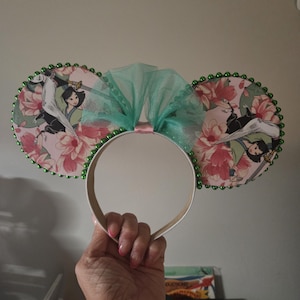 Mulan Disney Inspired Fabric for Ears