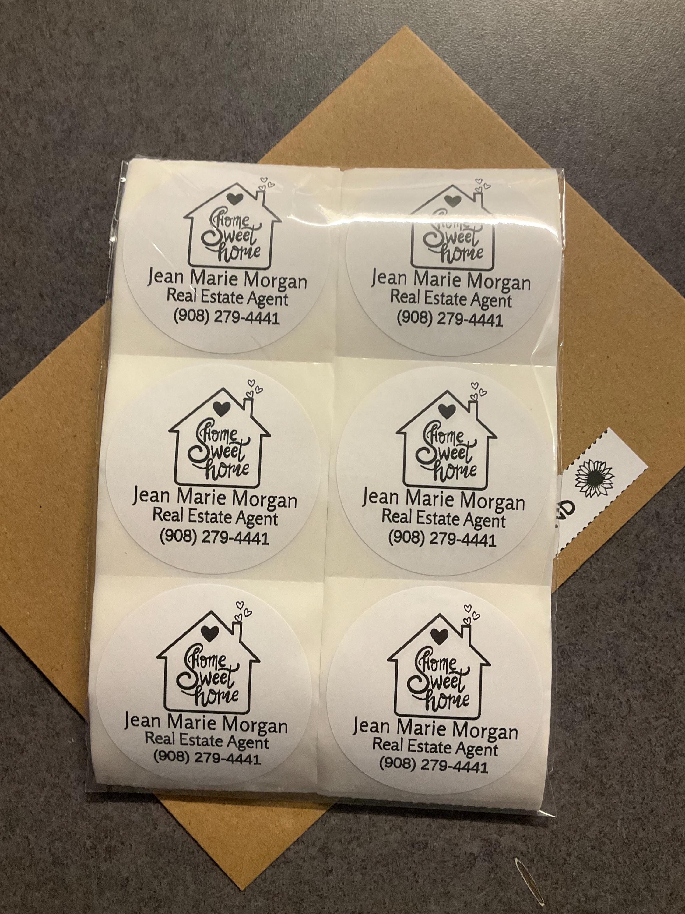 Property Sticker Example Personalized Real Estate Sticker, Home Sweet Home Stickers, Real Estate ...