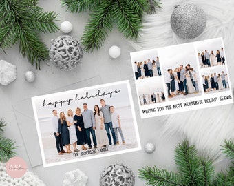 Happy Holidays Card Editable