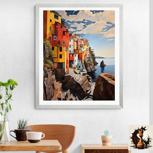 Cinque Terre Scenic Art Print