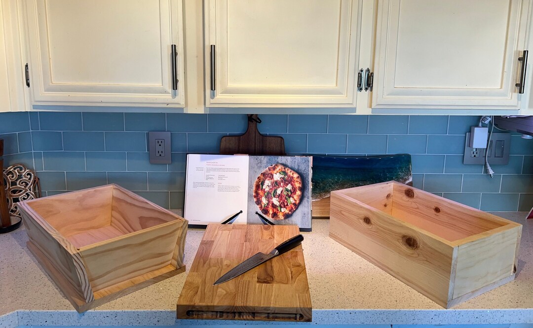 Ultimate Pizza Making Bundle Large Madia, Neapolitan Dough Proofing Box