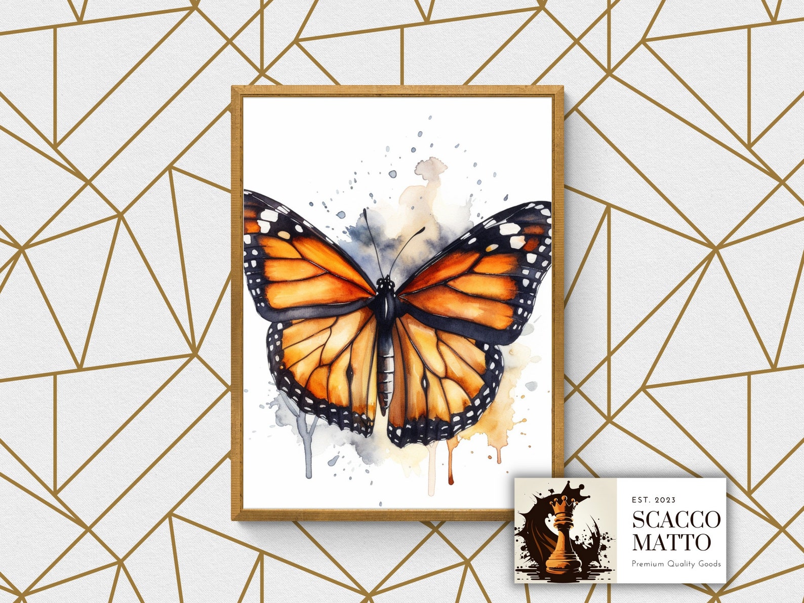 Monarch Butterfly Watercolor Print, pick 1 Butterfly Watercolor ...