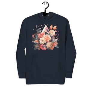 Garden Floral Vintage Botanical Sweater Nature Pullover Dads Birthday Gift Heavy Blend World flower Hoodie Crewneck Vintage Sweatshirt