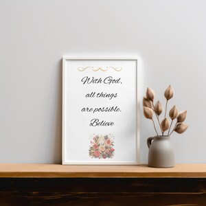 Digital Download Retro Wall Decor Home Decor Inspirational Printable Wall Art Motivational Downloadable Digital Art Wall Art Print Quote
