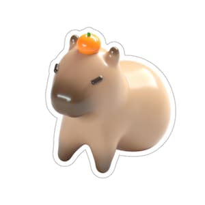 Wasserschwein Sticker